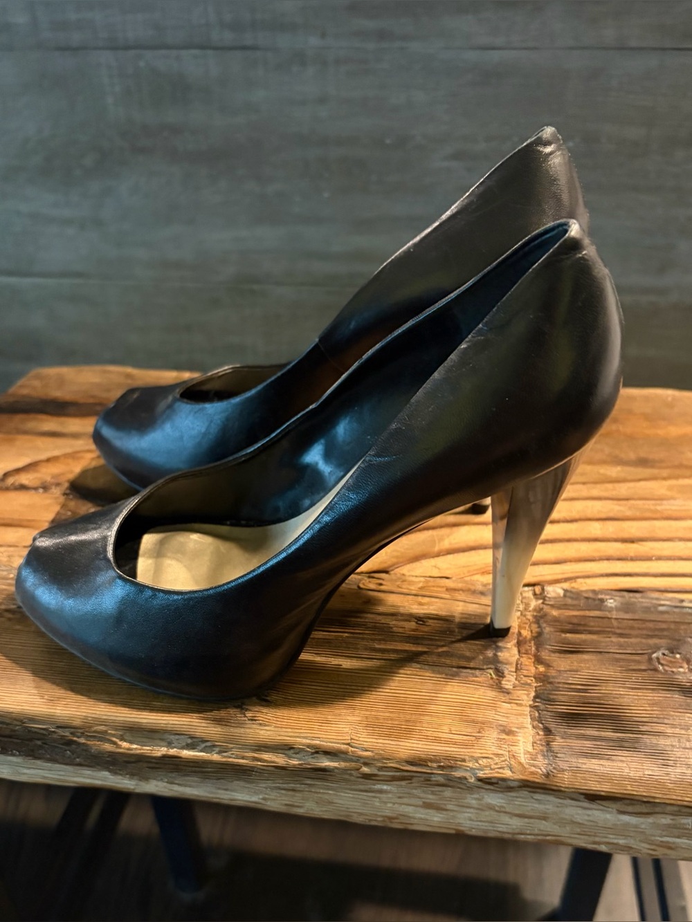 Classic Black High Heel Pumps - Sleek Women's Dress Shoes